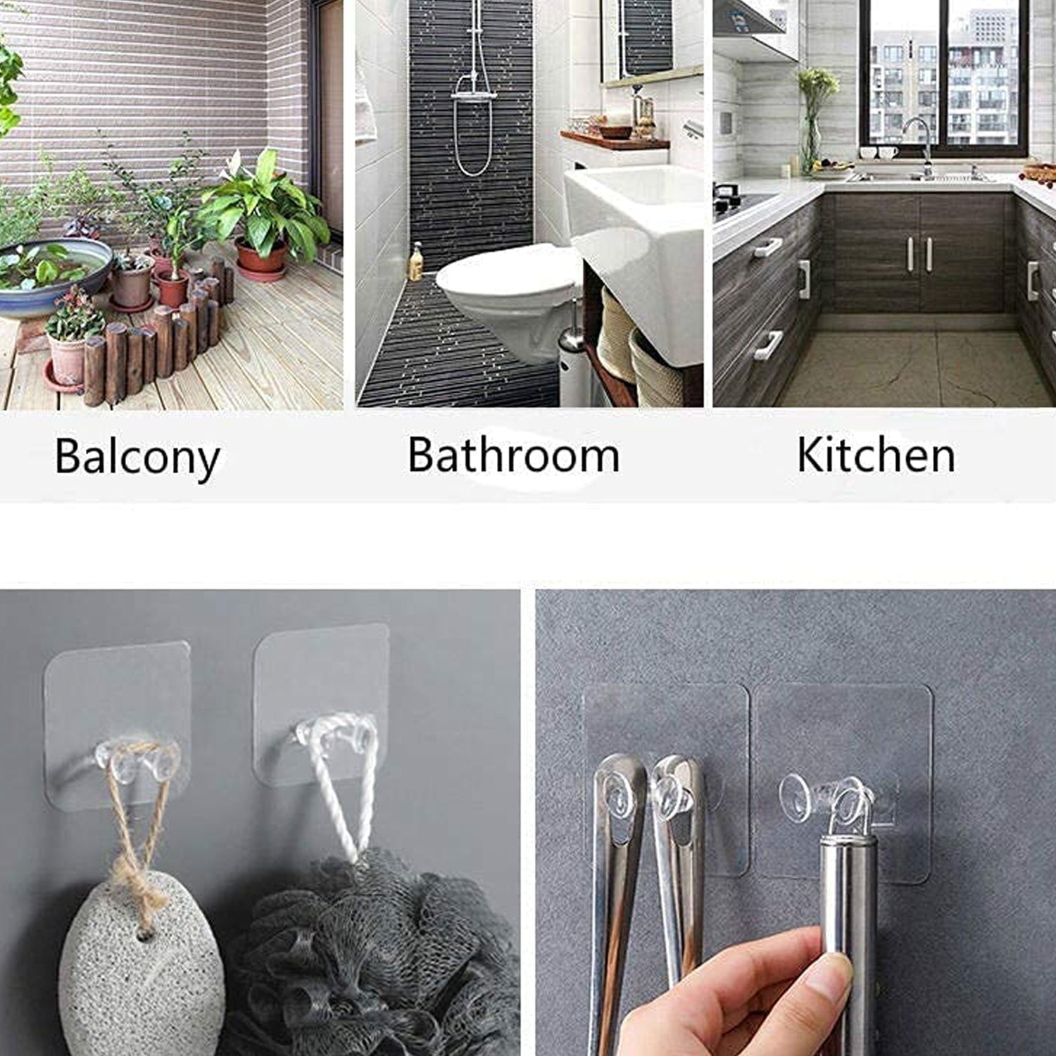 Transparent Self-Adhesive Wall Hook – Drill-Free, Waterproof & Oil-Proof for Toothbrush, Socket (1 Pc) Transparent Self-Adhesive Wall Hook – Drill-Free, Waterproof & Oil-Proof for Toothbrush, Socket (1 Pc)